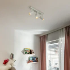 SLV Downlight LED Noblo, 3.000 K, blanco, longitud 40 cm