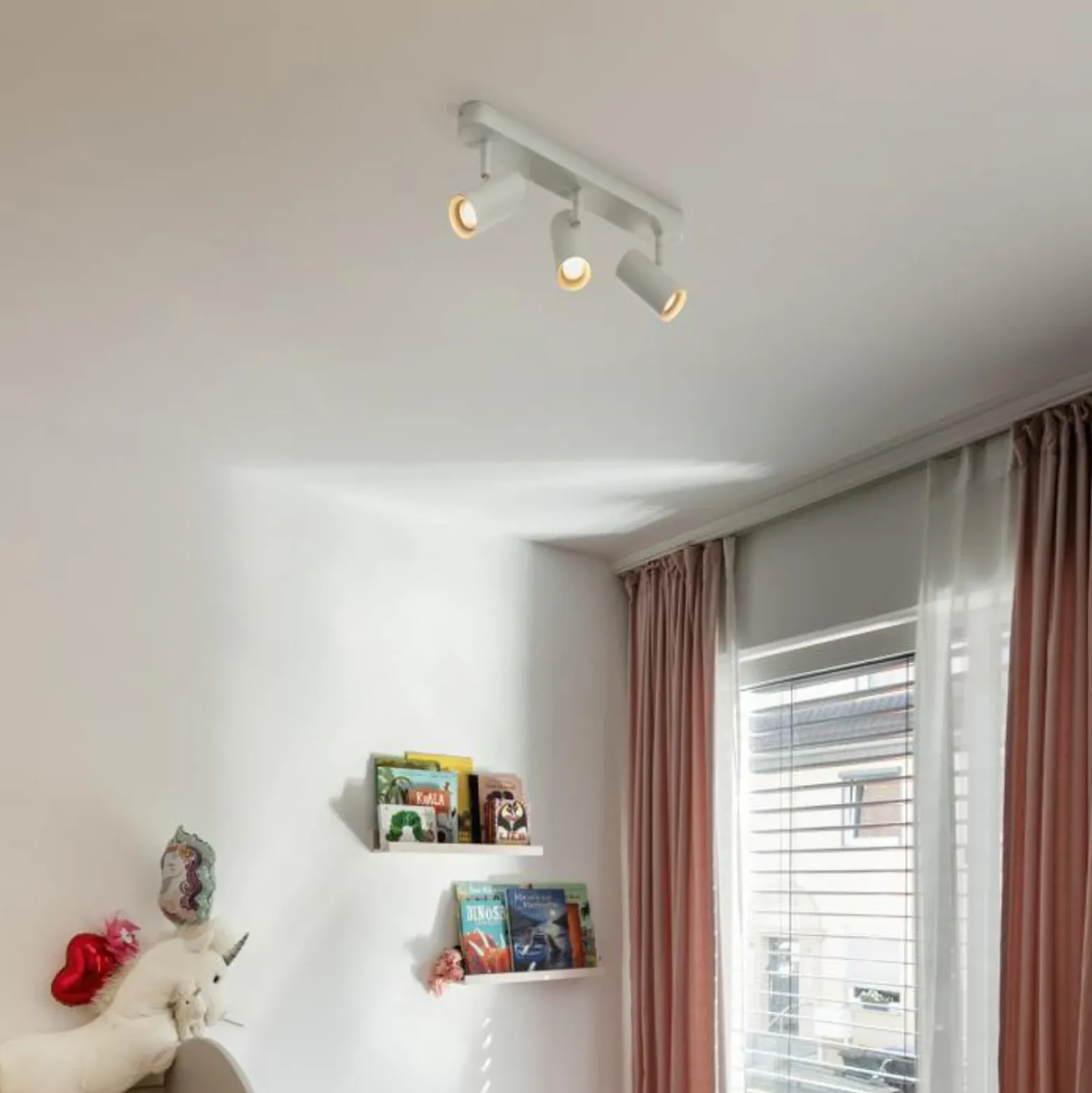 SLV Downlight LED Noblo, 3.000 K, blanco, longitud 40 cm
