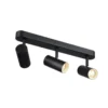 SLV Downlight LED Noblo, 2.700 K, negro, longitud 40 cm