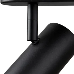 SLV Downlight LED Noblo, negro, 3.000 K, longitud 24 cm