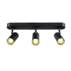 SLV Downlight LED Noblo, negro, atenuable a cálido, 40 cm