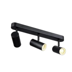 SLV Downlight LED Noblo, negro, atenuable a cálido, 40 cm
