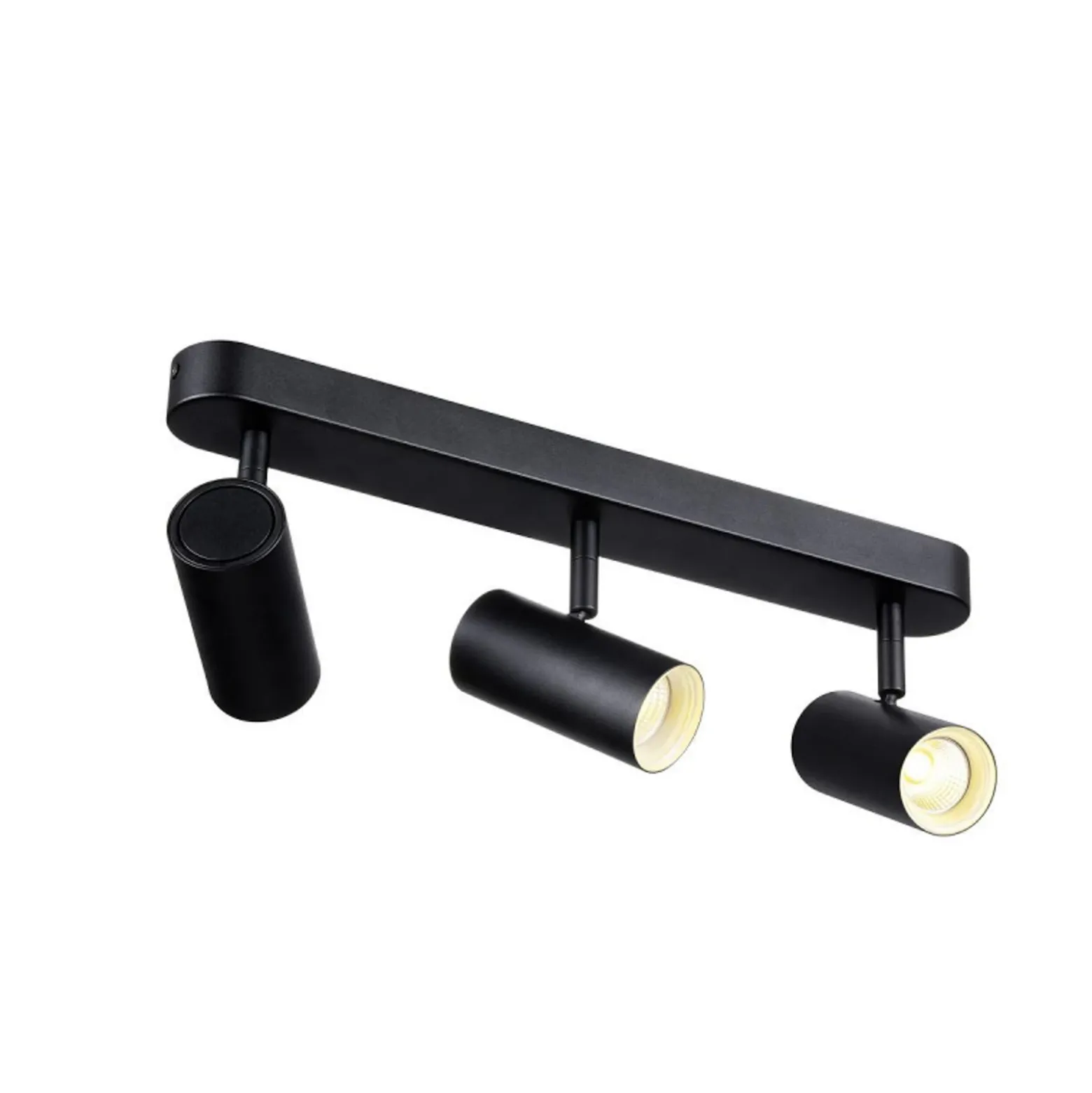 SLV Downlight LED Noblo, negro, atenuable a cálido, 40 cm