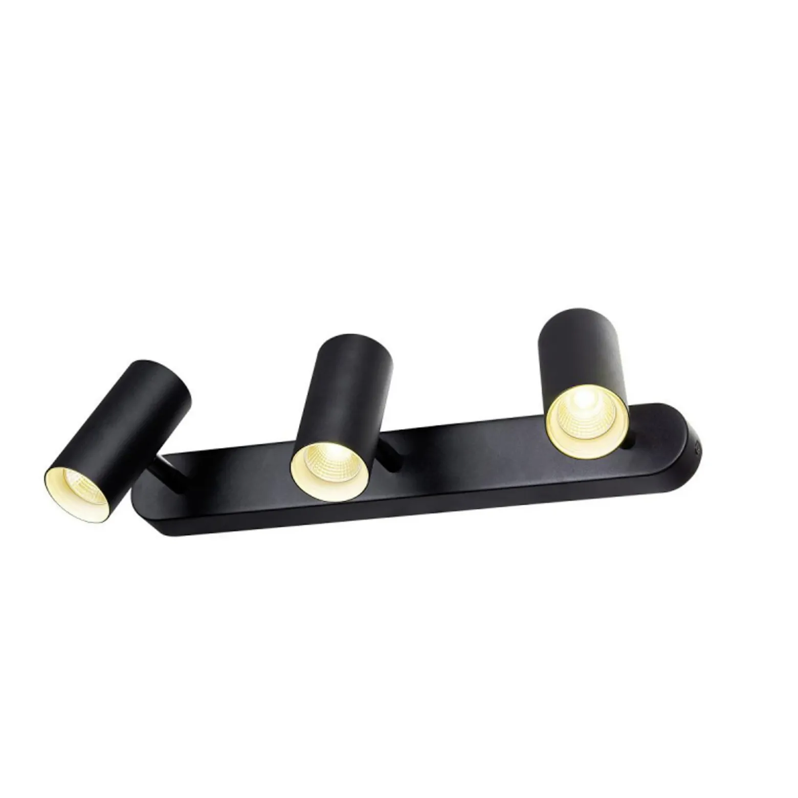 SLV Downlight LED Noblo, negro, atenuable a cálido, 40 cm