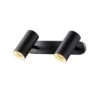 SLV Downlight LED Noblo, negro, 2.700 K, longitud 24 cm