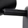 SLV Foco de pared LED Noblo, atenuable a cálido, negro, 13cm