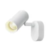 SLV Foco de pared LED Noblo, 3.000 K, blanco, 13 cm, metal