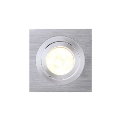 SLV foco empotrado New Tria 1 GU10, aluminio