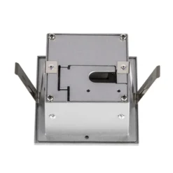 SLV Frame Curve Lámpara empotrable LED plata