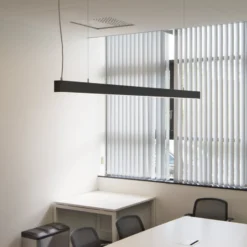 SLV Glenos Lámpara colgante LED 205 cm negro