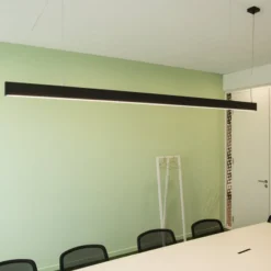 SLV Glenos Lámpara colgante LED 205 cm negro