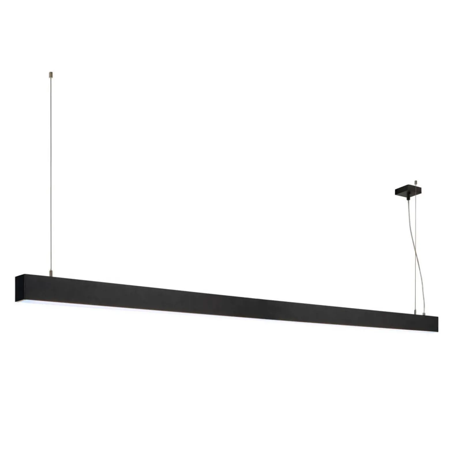 SLV Glenos Lámpara colgante LED 205 cm negro
