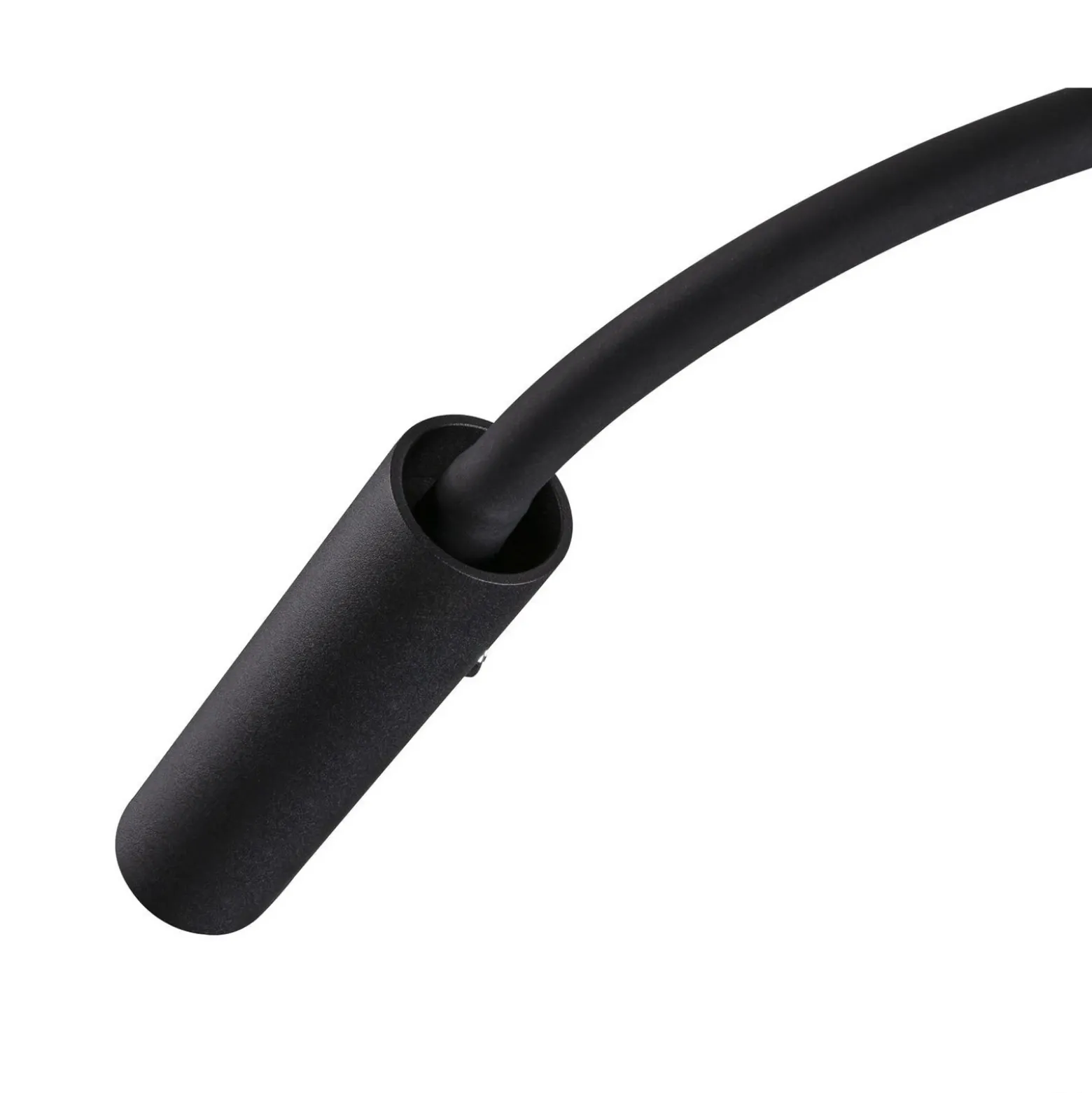 SLV Karpo Goose aplique de pared LED, atenuable, negro