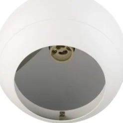 SLV Lámpara colgante Light Eye 150, blanco, Ø 15 cm, metal