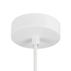 SLV Lámpara colgante Light Eye 150, blanco, Ø 15 cm, metal