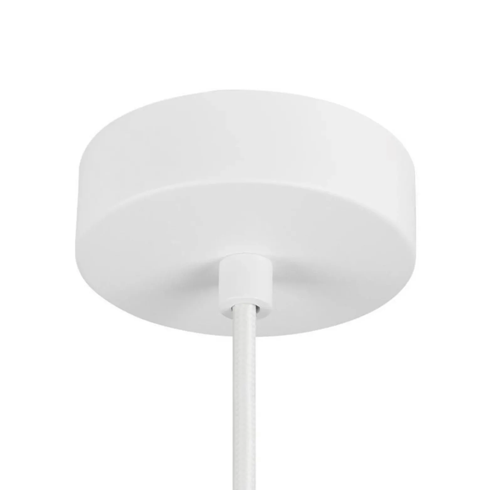 SLV Lámpara colgante Light Eye 150, blanco, Ø 15 cm, metal