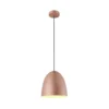 SLV Lámpara colgante Para Cone, Ø 30 cm color cobre/blanco