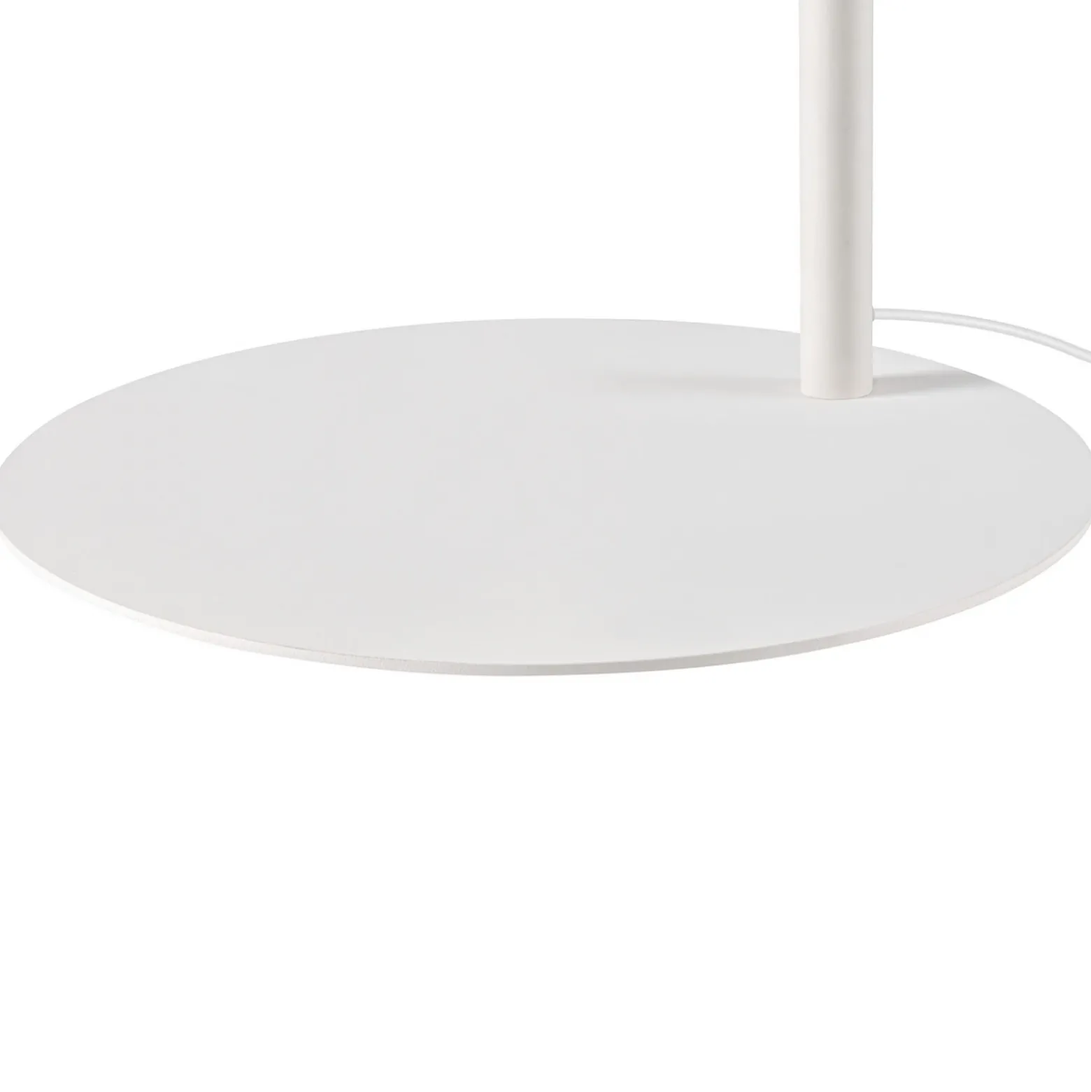 SLV Lámpara de pie LED One Bow FL, blanca, acero, altura 232 cm, CCT