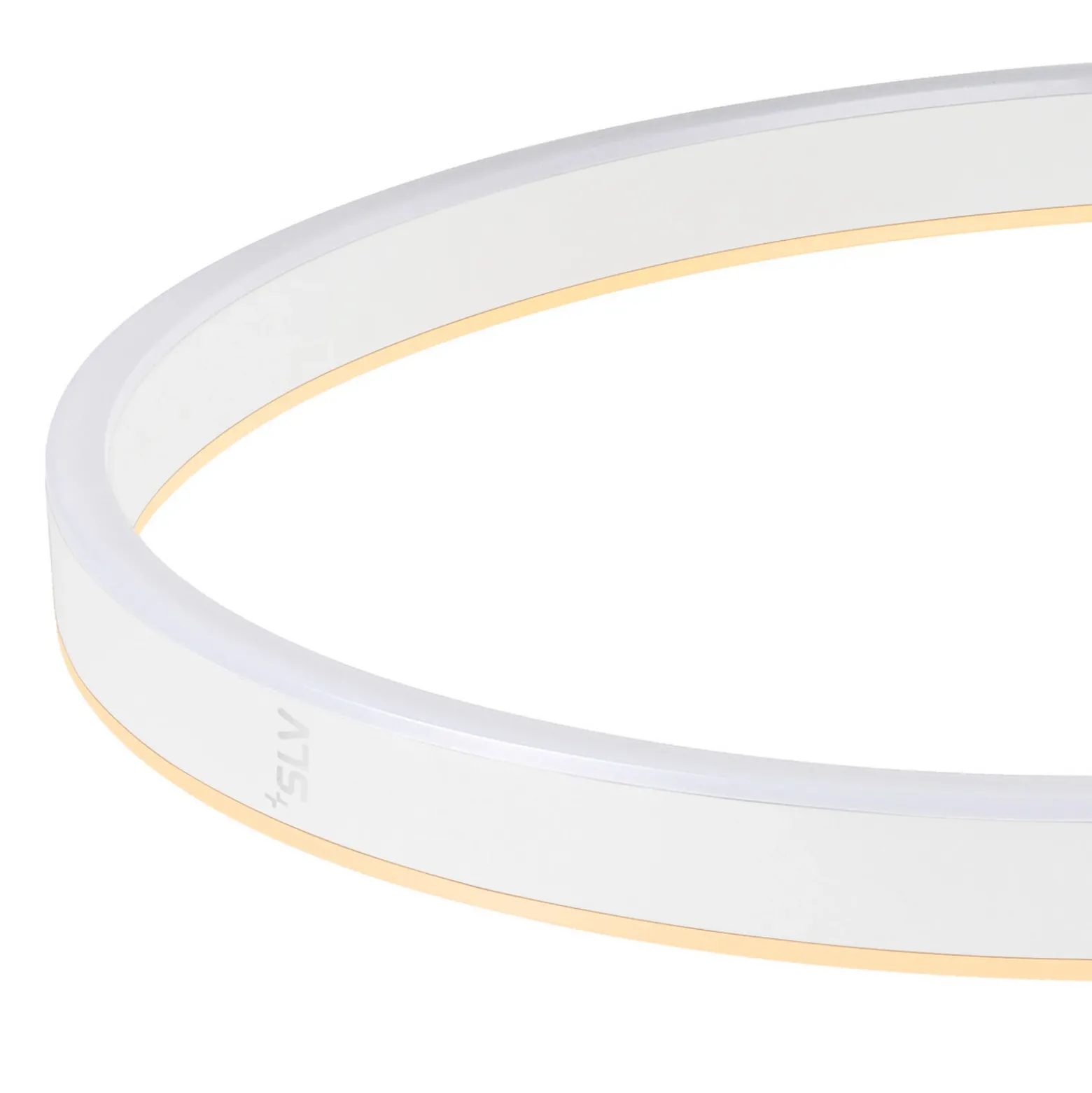 SLV Lámpara de pie LED One Bow FL, blanca, acero, altura 232 cm, CCT