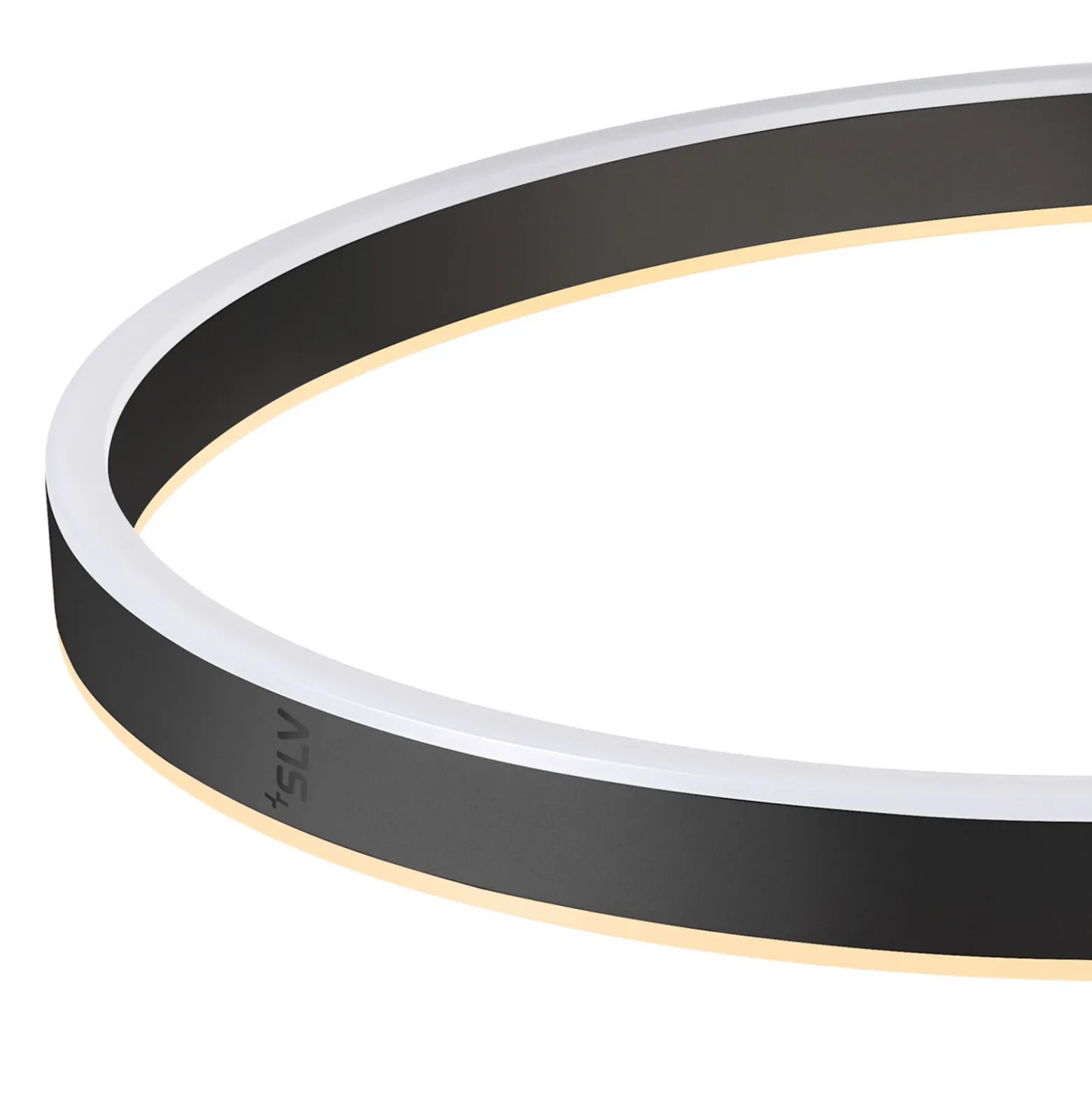 SLV Lámpara de pie LED One Bow FL, negra, acero, altura 232 cm