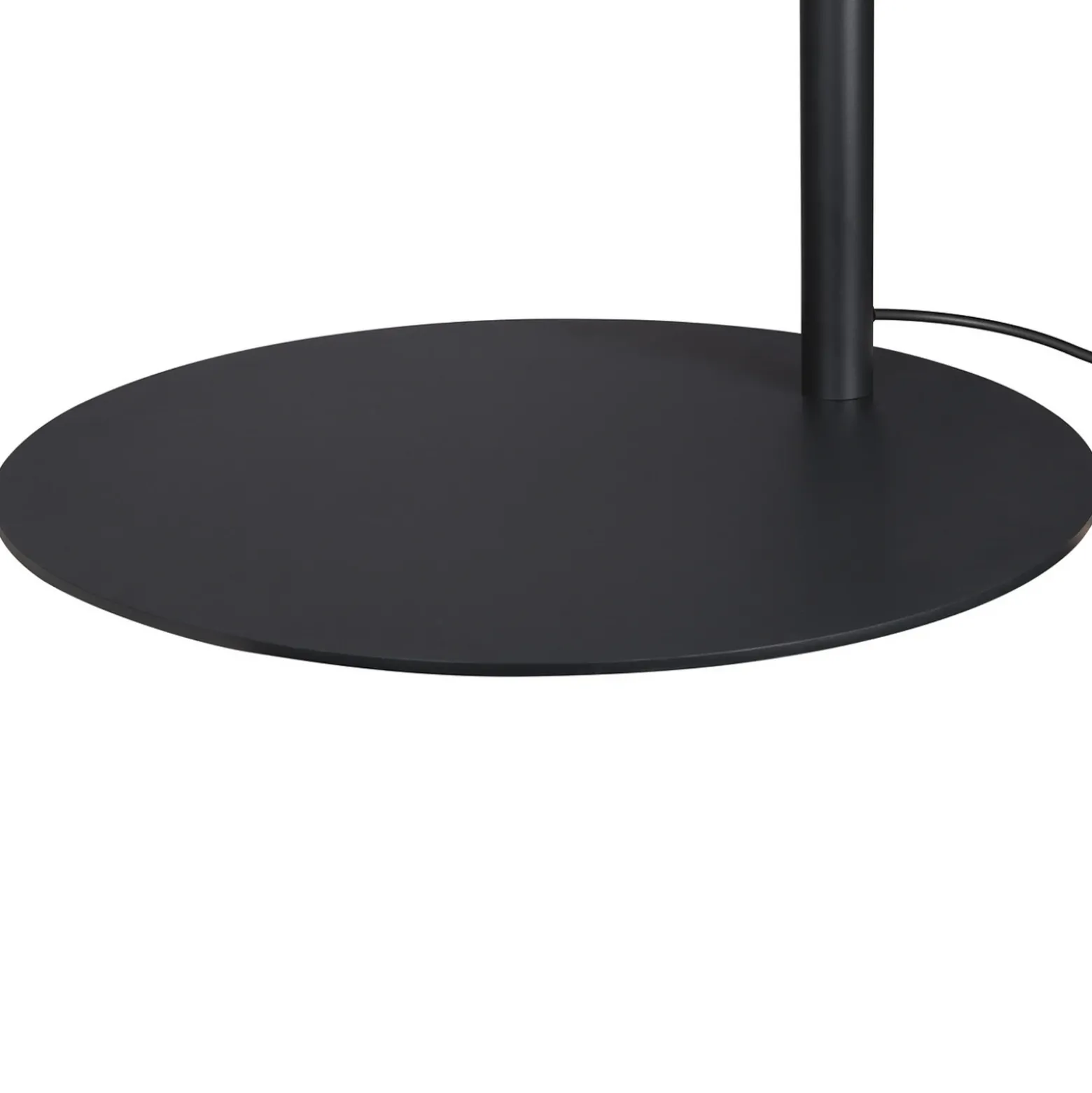 SLV Lámpara de pie LED One Bow FL, negro/latón, acero