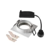SLV Lámpara de techo empotrable New Tria, blanca, aluminio, longitud 8,2 cm