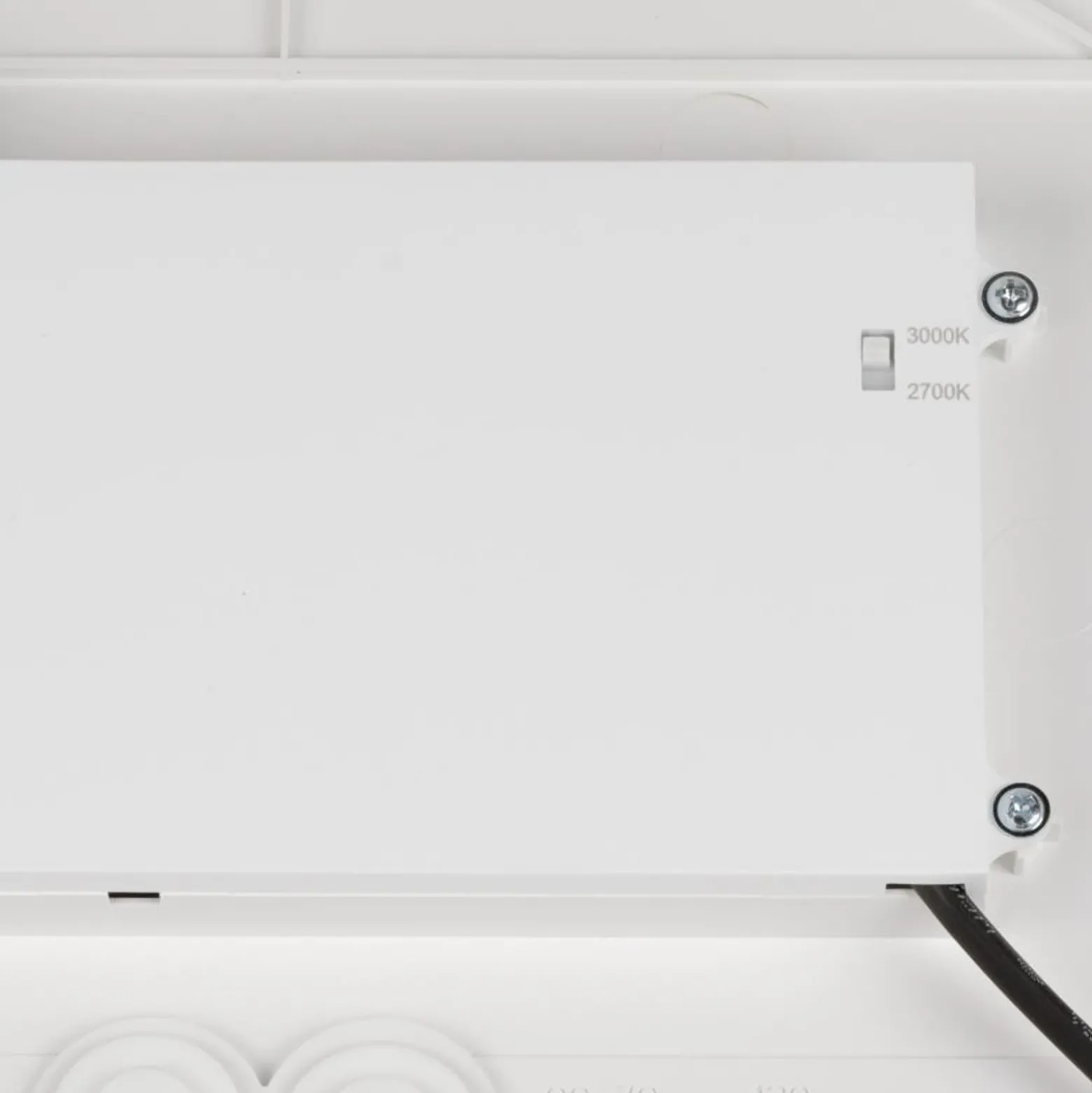 SLV Lámpara LED de techo Decona, Ø 42 cm, blanco/dorado, metal