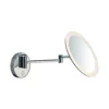 SLV Maganda espejo pared LED redondo ajustable CCT