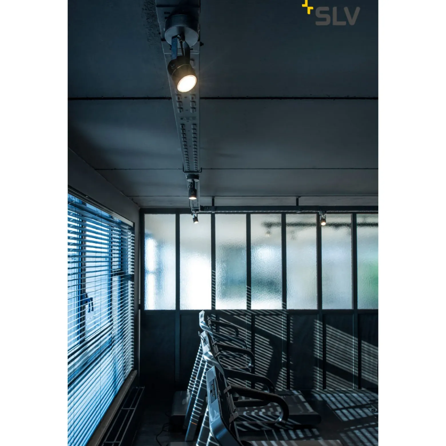 SLV Spot 79 Foco de techo 1fl. 230V negro