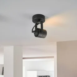 SLV Spot 79 Foco de techo 1fl. 230V negro