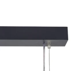 SLV Worklight Lámpara colgante LED de oficina, negra