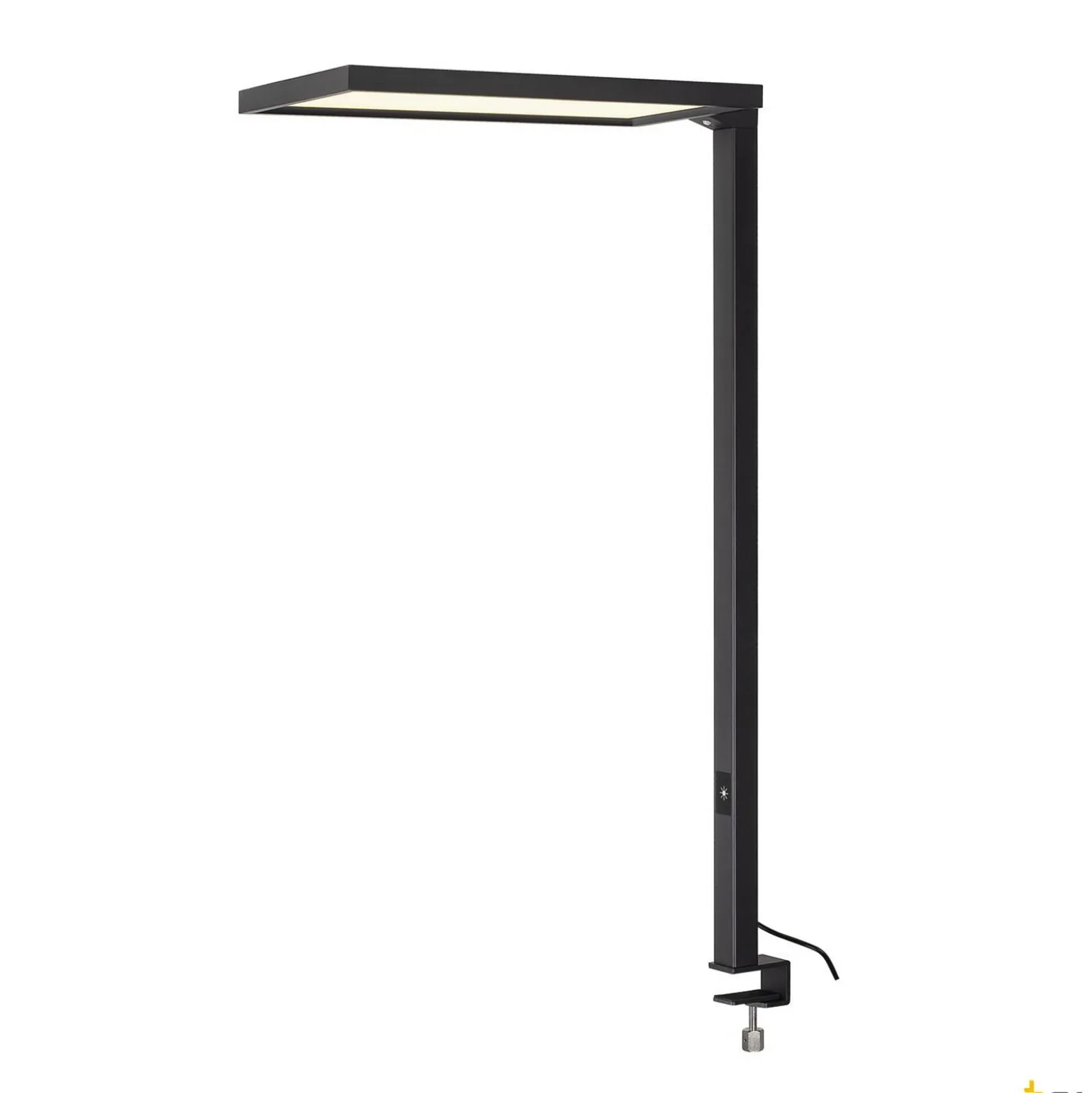 SLV Worklight Lámpara de pinza LED, negra
