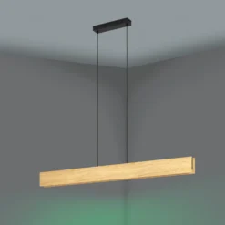 Smart ZIG Lámpara colgante LED Anchorena-Z, longitud 123 cm, RGB, CCT