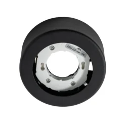 SPOT 53 foco de techo, negro, Ø 11,5 cm, metal, GX53