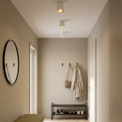 Starlight downlight de techo, redondo, blanco