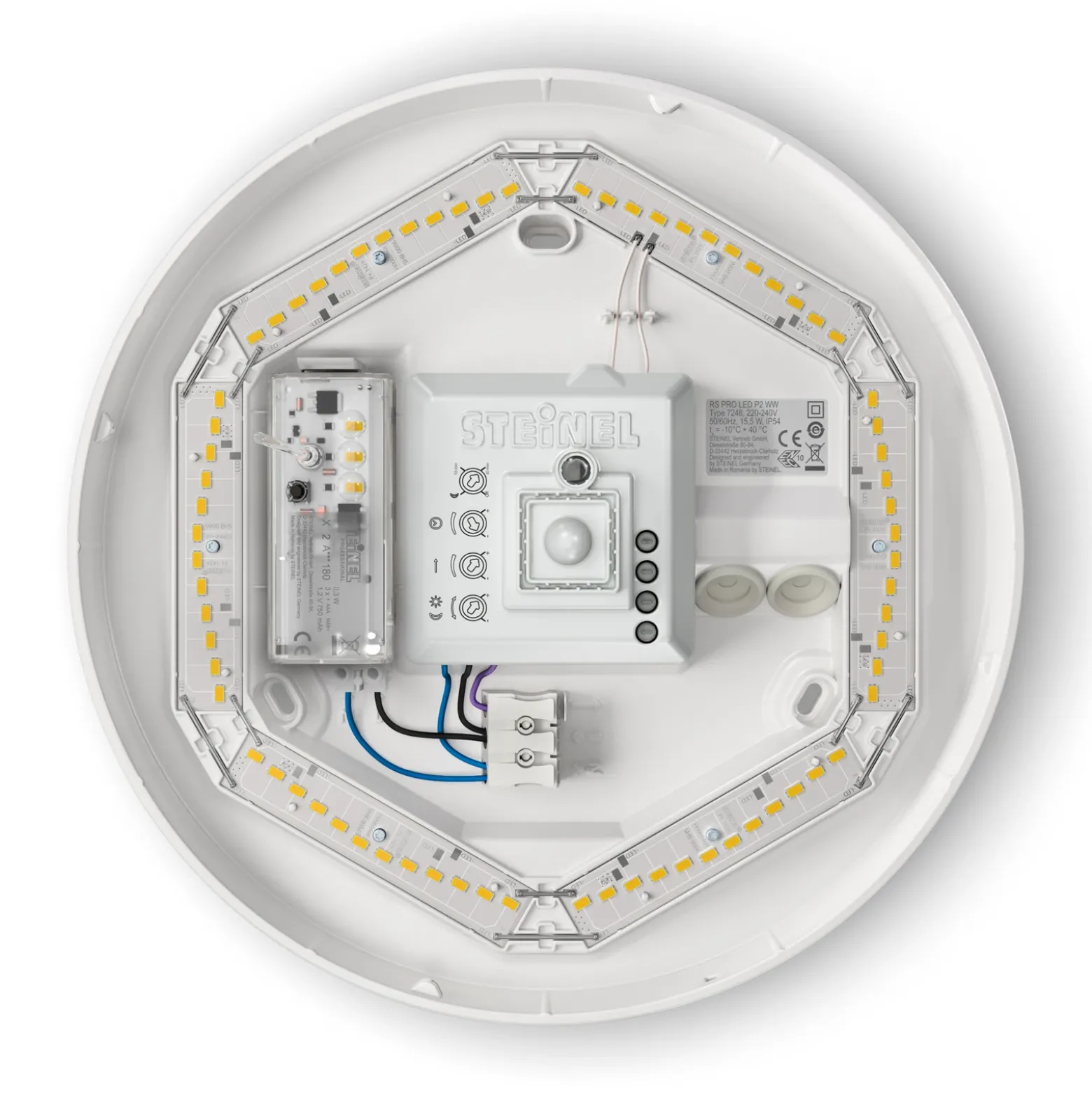 STEINEL RS Pro P2 S emergencia sensor LED 3.000 K