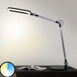 Swan lámpara de mesa LED, CCT, atenuable