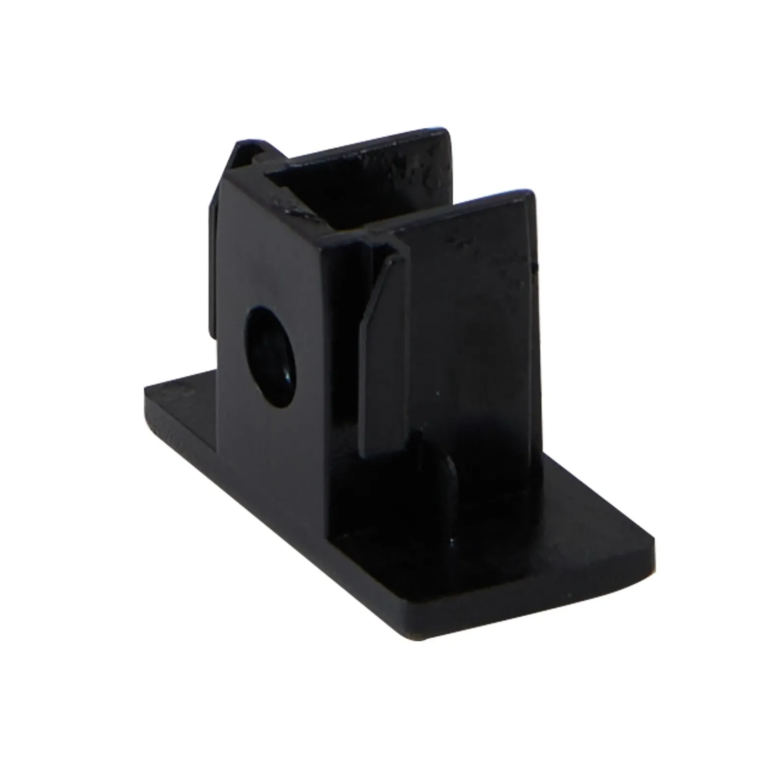 Tapa Lindby Linaro, negra, tornillo, sistema de riel monofásico