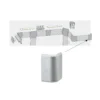 Tapa terminal p. sistema de tiras LED Duo Profil