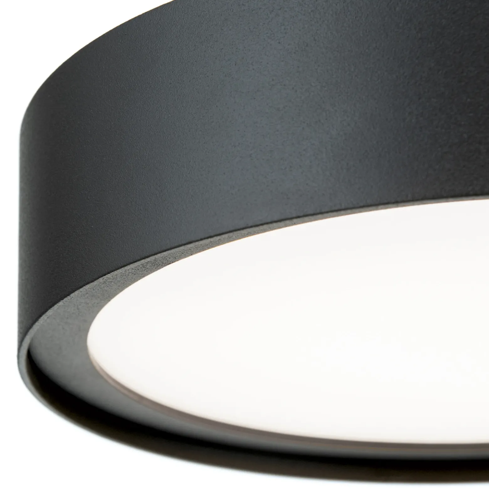 Teide Lámpara colgante LED, negra, metal, regulable en altura