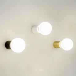 Ten - aplique minimalista, blanco