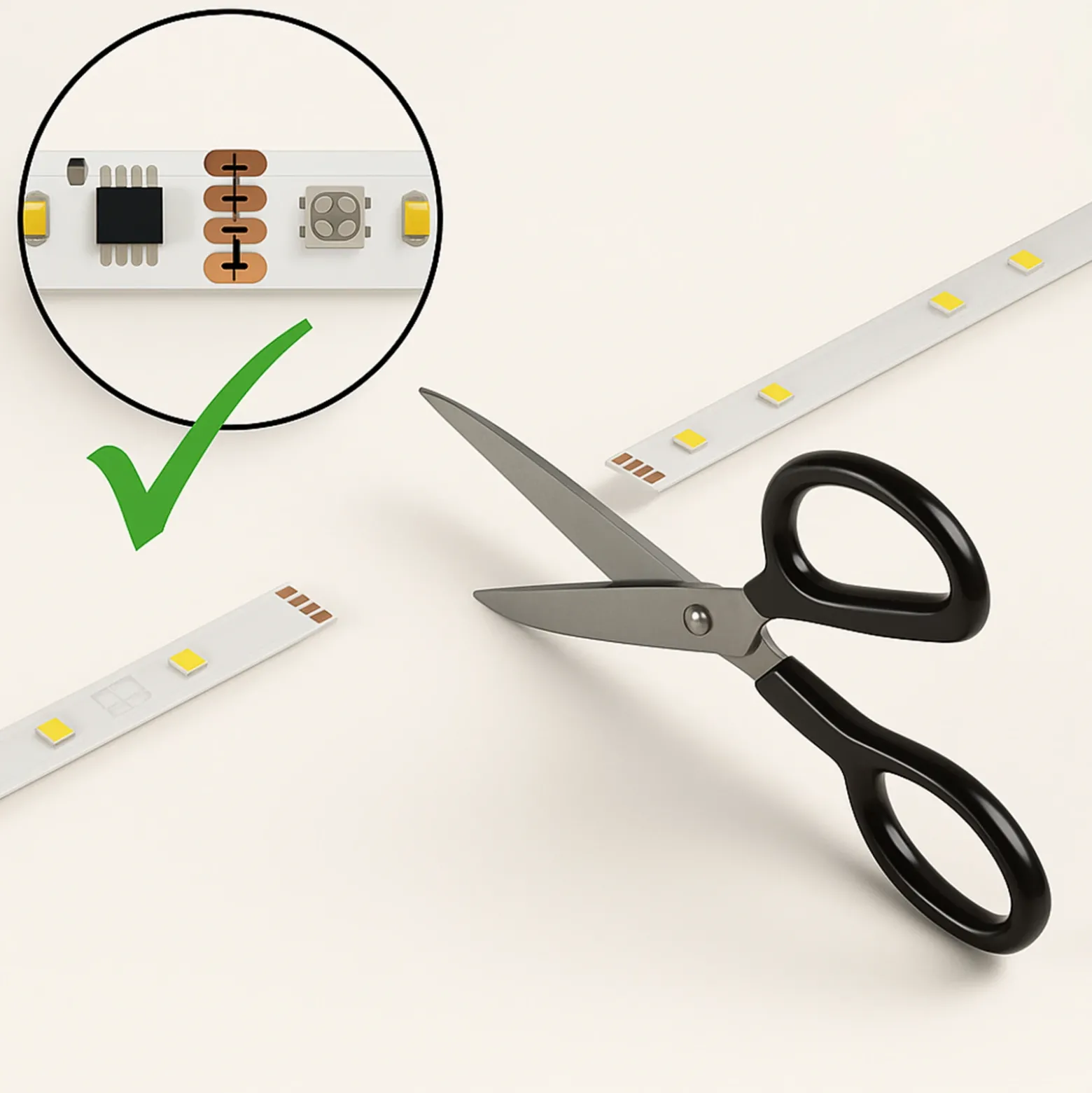 Tira LED Calex Vista, longitud 10 m, RGB, control remoto CCT