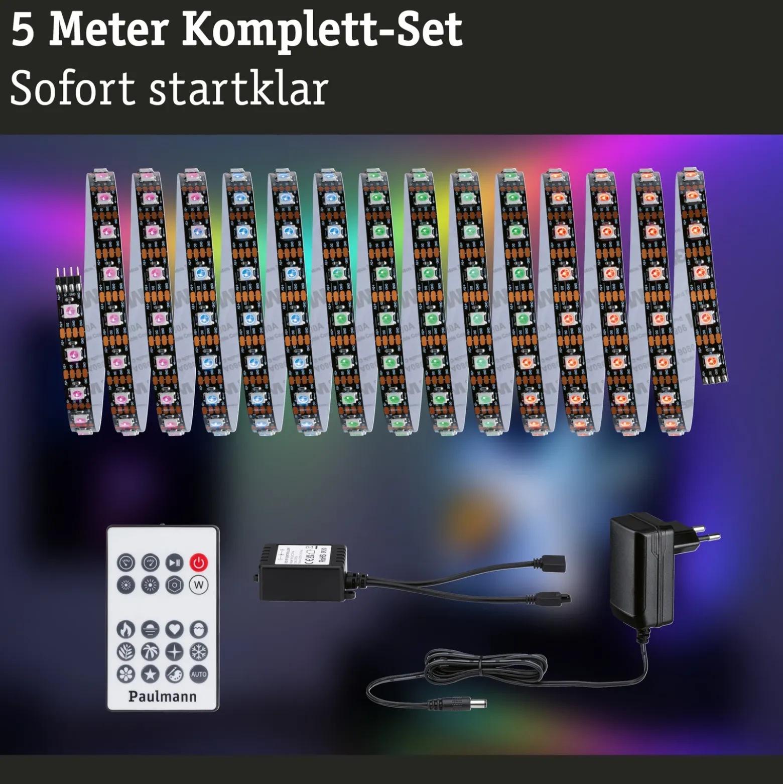 Tira LED EntertainLED de Paulmann, RGB, Set, 5m