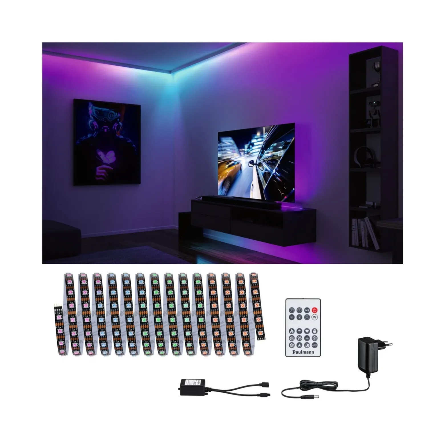 Tira LED EntertainLED de Paulmann, RGB, Set, 5m