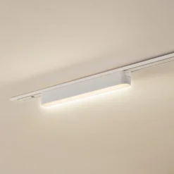 Tira LED Lindby 48 V Lumaro, blanca, 10 W, plástico, atenuable