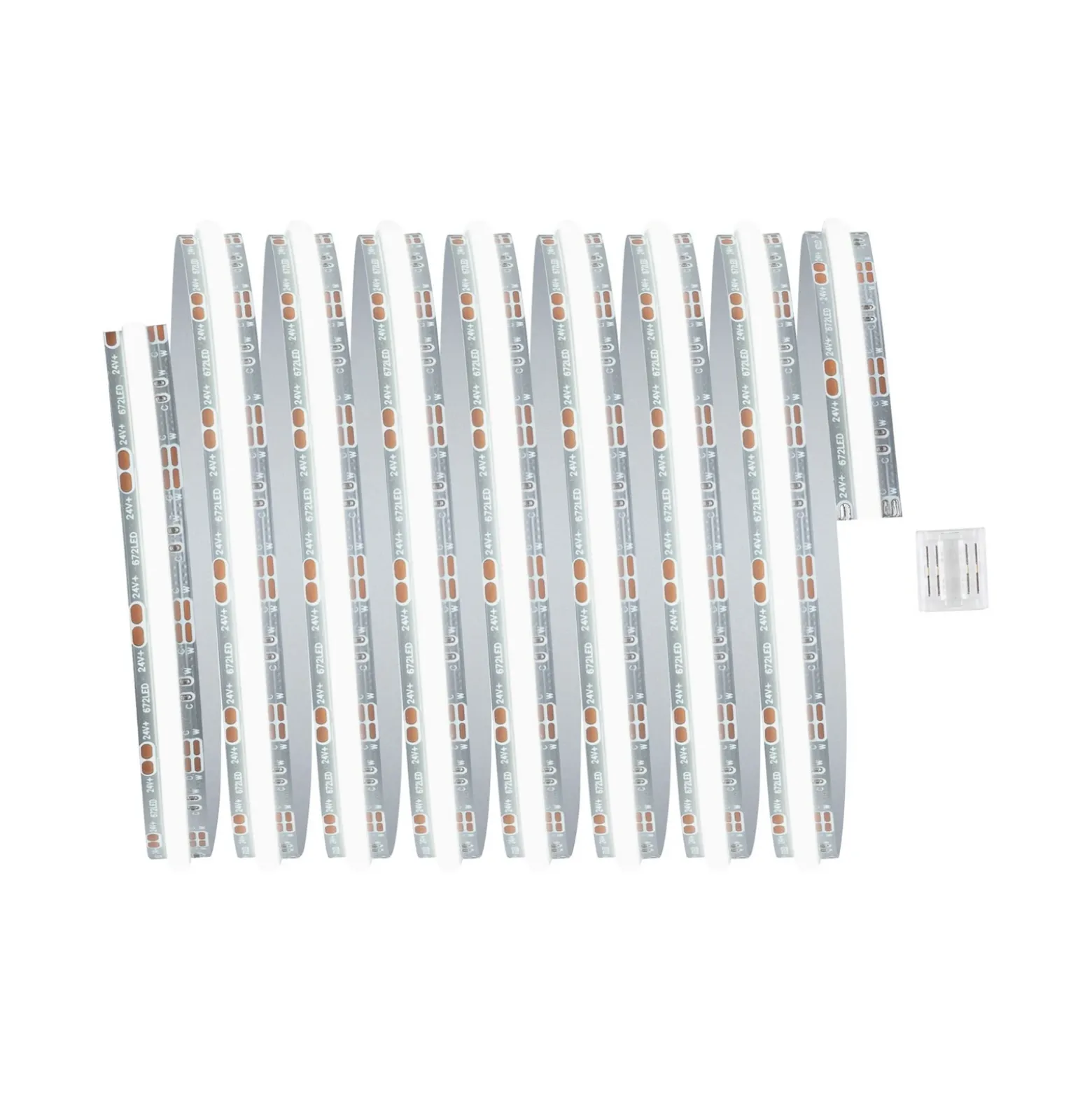 Tira LED Paulmann MaxLED 1000 complemento 2,5 m plateado CCT