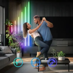 Tira LED Pimp your panel, juego de extensión, RGBW, longitud 2,6 m
