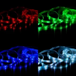 Tira LED RGB WiFi, 500cm, con control remoto