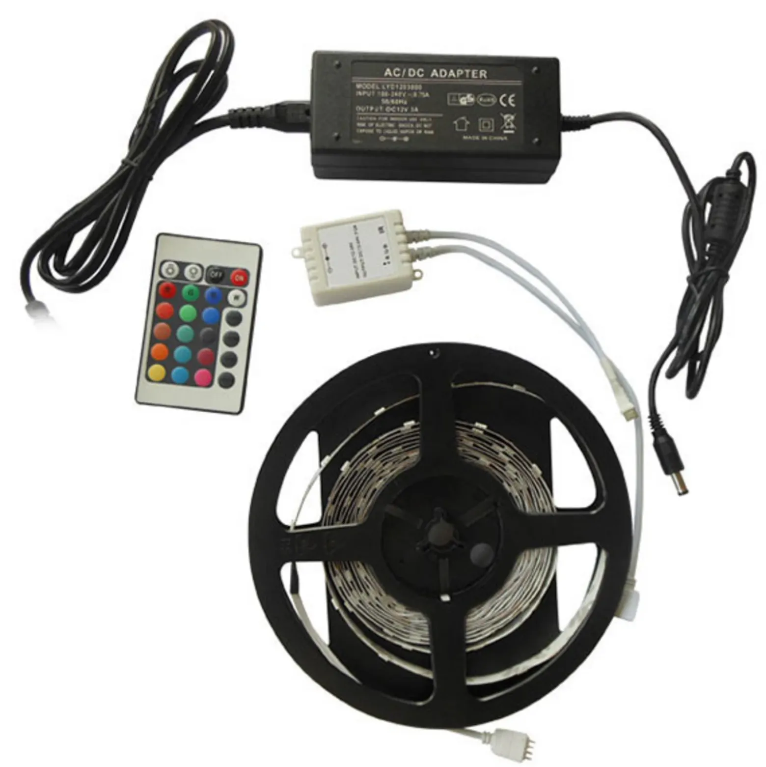 Tira LED SMD-RGBW-183 5 metros, resistente al agua