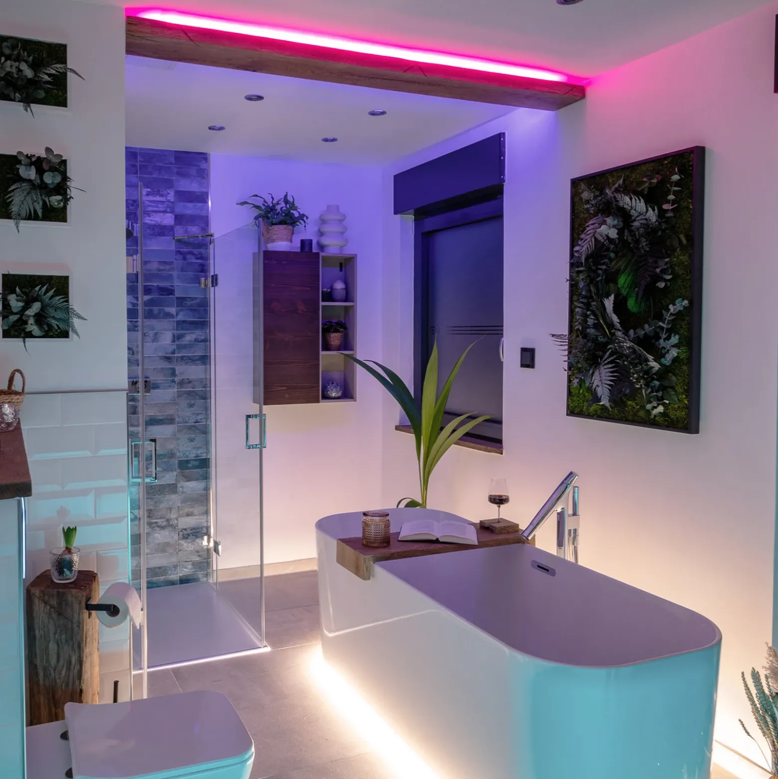 Tira LED Superline, control remoto, 10m, RGB, IP44